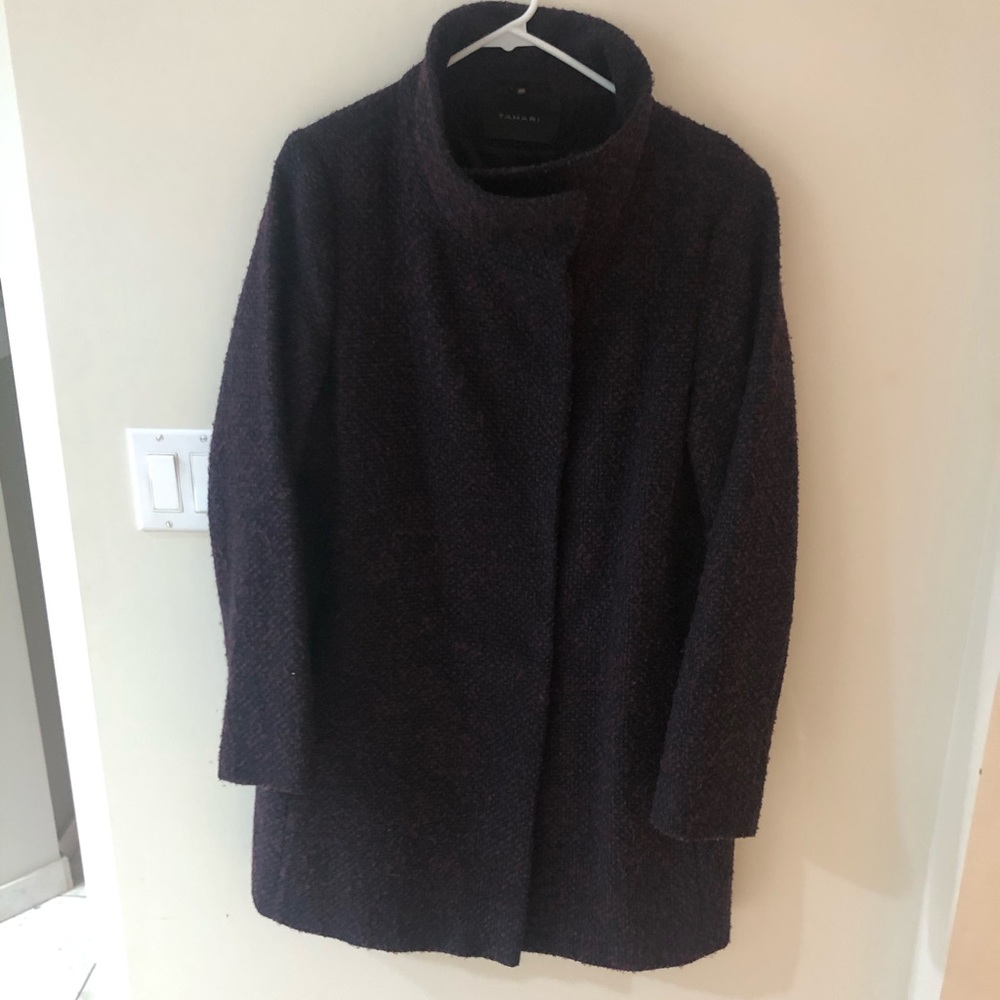 Elie Tahari Coat (purple)